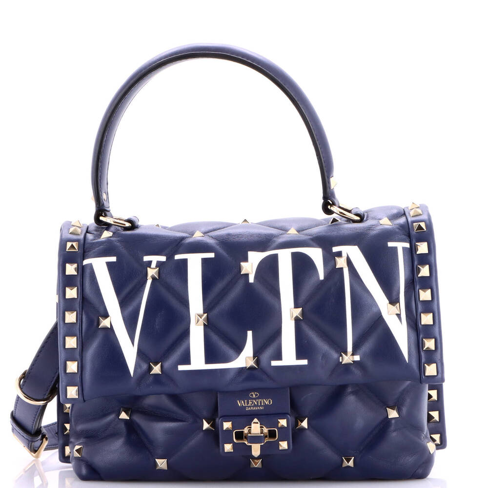 Valentino Garavani Medium VLTN Candystud Top Handle Bag